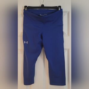 Under Armour Heat Gear compression crop leggings